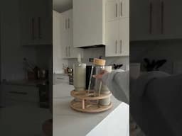 this spinning cup holder is genius!!! added to my s f ‘kitchen’ #organizationtiktok