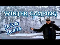 Top 10 Winter Camping Tips: How To STAY WARM IN YOUR RV!