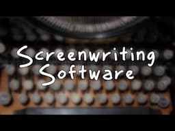 Purpose of Screenwriting Software