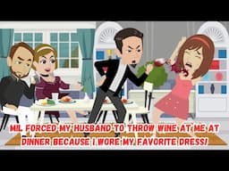 【AT】MIL Forced My Husband to Throw Wine at Me at Dinner Because I Wore My Favorite Dress!