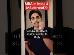 MBA in India, MS abroad, but not many opting for MTECH