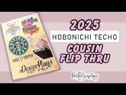 HOBONICHI COUSIN FLIP THRU | 2025 PLANNER