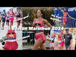 BOSTON MARATHON 2024. My big time goal, race prep, nutrition, expo, post race recap.