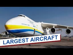 Largest Aircraft to ever be built in the World: Antonov AN-225, B-52 Stratofortress