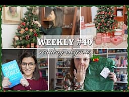 WEEKLY #40 | Reading vlogmas 🎄 | Cabalgata, Reyes Magos y Pájaro Blanco. Último Weekly