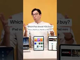 Which iPad to Buy in 2025 | iPad vs. iPad Pro vs. iPad Air vs. iPad mini #ipad