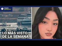 Posibles causas del accidente aéreo en DC e hispana muere apuñalada: lo más visto de Primer Impacto