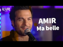 Amir chante Ma Belle en version acoustique