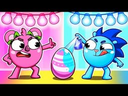 Pink vs Blue Song 💗💙 Funny Kids Songs 😻🐨 And Nursery Rhymes by Baby Zoo Karaoke