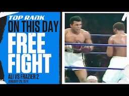 Muhammad Ali vs Joe Frazier 2 | ON THIS DAY FREE FIGHT | SUPER FIGHT II