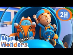 Toothbrush | Blippi Wonders | Moonbug Kids - Play and Learn