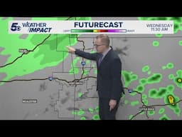 Latest Weather | Scattered showers possible tonight