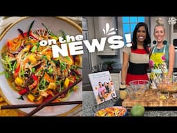 🎥 On The News + Sharing My Favorite Raw Rainbow Recipe!