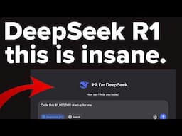 DeepSeek R1 is Insanely Good, Say Goodbye to OpenAI ChatGPT