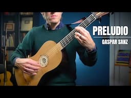 "Preludio" 350-Year-Old Music on Guitar