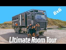 Ultimate Mercedes Arocs 6x6 Expedition Overland ► | KRUG XP Room Tour