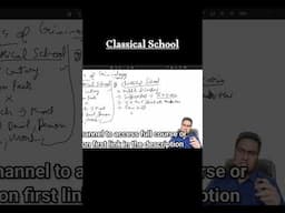 What is Classical School (Schools of Criminology) in 1min #criminology #bballbgyan #lawkagyan