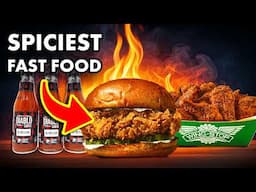 Ranking EVERY Fast Food Spicy Item in America!