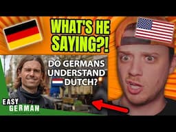 Can Germans Understand Dutch? (American Reacts)