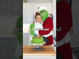 I made a CAKE for the GRINCH