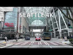 Seattle 4K - West Coast Tech Hub - Driving Downtown - USA