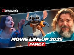 Family Movies Coming to Cineworld Cinemas in 2025 | Snow White, A Minecraft Movie, Zootropolis 2