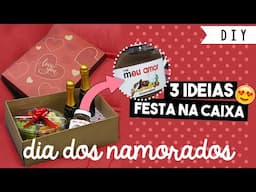 3 IDEIAS DE FESTA NA CAIXA 😍 SURPRESA pro NAMORADO 😍