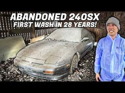 Deep Cleaning a Real Life Forza Barn Find: Nissan 240SX Transformation!