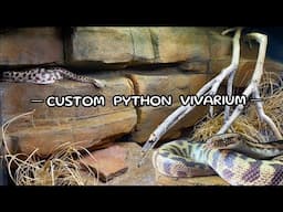 DIY Custom Python Vivarium - OUTBACK AUSTRALIA