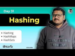 Hashing, HashMap & HashSet Explained in Telugu | Python DSA Series | Beginner to Advanced | srkcodes