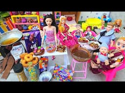 Barbie Doll All Day Routine In Indian Village/Sita Ki Kahani Part-324/Barbie Doll Bedtime Story||