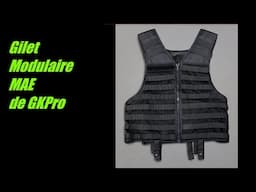 Présentation du Gilet Tactique Modulaire MAE, de GKPro.