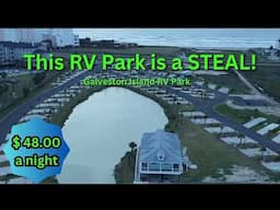 Galveston Island RV Park -New RV Park - Galveston Texas 🌴🚐