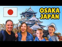 OUR FIRST TIME IN JAPAN! 🇯🇵 OSAKA TOOK US BY SURPRISE 😮