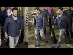 Salman Khan Runningly Arrived To Support Malaika Arora After Father Sudden Demise