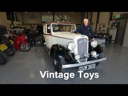 George and some Vintage Toys