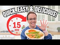 [5 Quick & Easy Sides] Ready in 15 Minutes or Less! 🍴