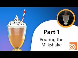 Houdini FLIP Simulation Beginner Tutorial | Milkshake in Houdini Part 1