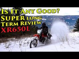 Is It Any Good? 🤔 Long Long Term Review Honda XR650L