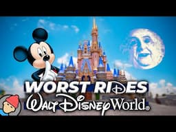 Top 10 WORST RIDES at Walt Disney World (according to TripAdvisor!)