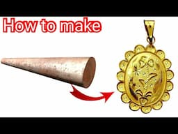 22k Gold Locket Making | How to Make Gold Locket | Gold Jewelry - Nadia Jewellery