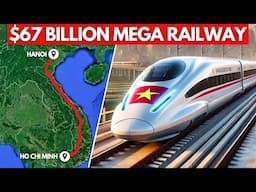 Vietnam Is Building A $67 BILLION Mega Railway Across The Entire Country!