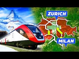 Switzerland’s NEW €21.5BN Railway to Unite Europe