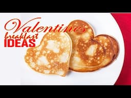 DIY VALENTINES DAY FOOD IDEAS | QUICK AND EASY ROMANTIC BREAKFAST RECIPE | HEART SHAPE RECIPE