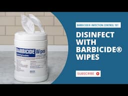 How to Disinfect with BARBICIDE® Wipes