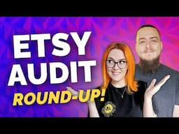 Auditing Etsy shops of our students -  The Friday Bean Coffee Meet - With Audio