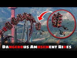 Top 5 Dangerous And Unique Amusement Rides Around The World In Urdu/Hindi (Part 5) .