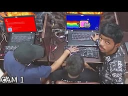 Destroying SCAMMER Computers Live On CCTV!