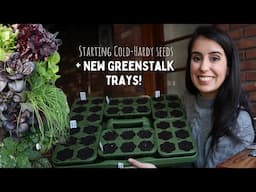 Starting Cold-Hardy Vegetable Seeds with GreenStalk’s Seed Trays! 🌱