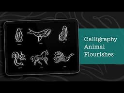 8 Animal Flourishes in Procreate